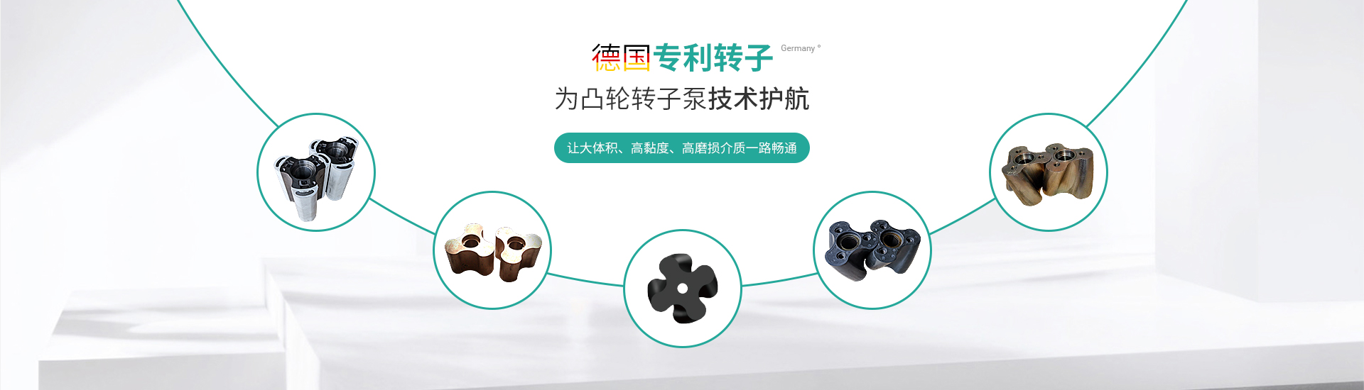 德國專利轉子為凸輪轉子泵技術護航